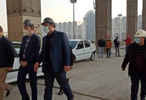 بازدید مدیرکل بازرسی بنیاد مستضعفان از پروژه مصلی امام خمینی (ره)