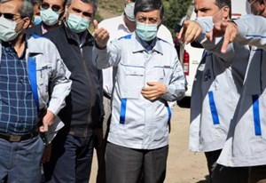 گزارش تصویری بازدید ریس بنیاد مستضعفان از پروژه قطعه ۲ آزاد راه تهران شمال