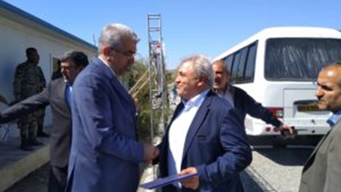 سد سرنی و سامانه انتقال آب میناب استان هرمزگان افتتاح شد