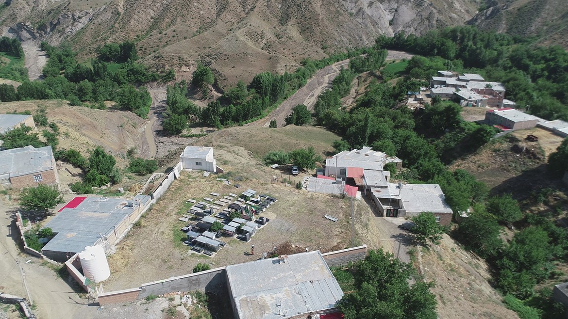 تکمیل عملیات اجرایی کانال های کشاورزی  به متراژ 1200 مترمربع روستای ازناب سفلی