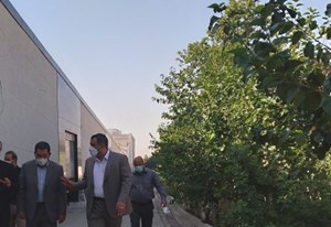 بازدید آقای دکتر محمد اتابک قائم مقام و معاون اقتصادی بنیاد مستضعفان و آقای مهندس شاهسواری مدیر عامل هولدینگ و آقای خوش سرشت نماینده مقیم کارفرما در پروژه با حضور آقای دکتر بهشتی روی مدیر عامل شرکت ملی ساختمان مورخ 1400/04/27