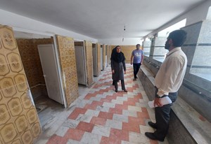 بازسازی و مرمت مدرسه ابتدایی دخترانه شهید رضا پازوکی شهرستان پاکدشت در استان تهران