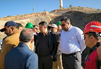 گزارش تصویری از بازدید پروژه سد مخملکوه
