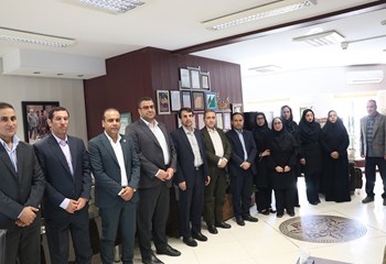 جلسه ارزیابی تعالی شرکت ملی ساختمان در  بنیاد مستضعفان