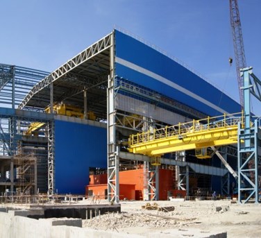 پروژه اجرای عملیات ساختمانی و ابنیه كارخانه فولادسازی كاوه جنوب کیش sks